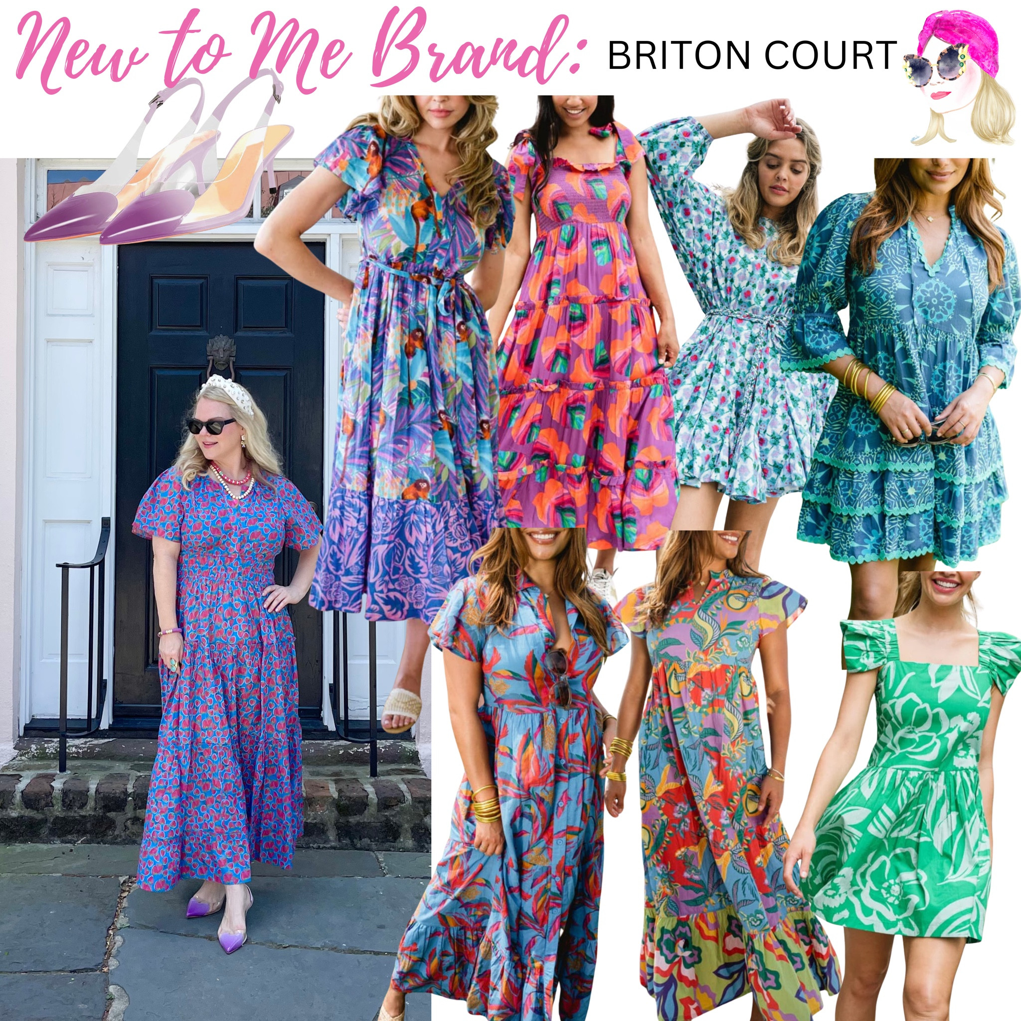 I had the pleasure of meeting the ladies behind the fabulous brand, Briton Court. Their dresses are colorful and whimsical with a side of sophistication. 

Hit that 🔔 so you never miss a post.

Summer dress. Colorful dresses. Date night outfitt