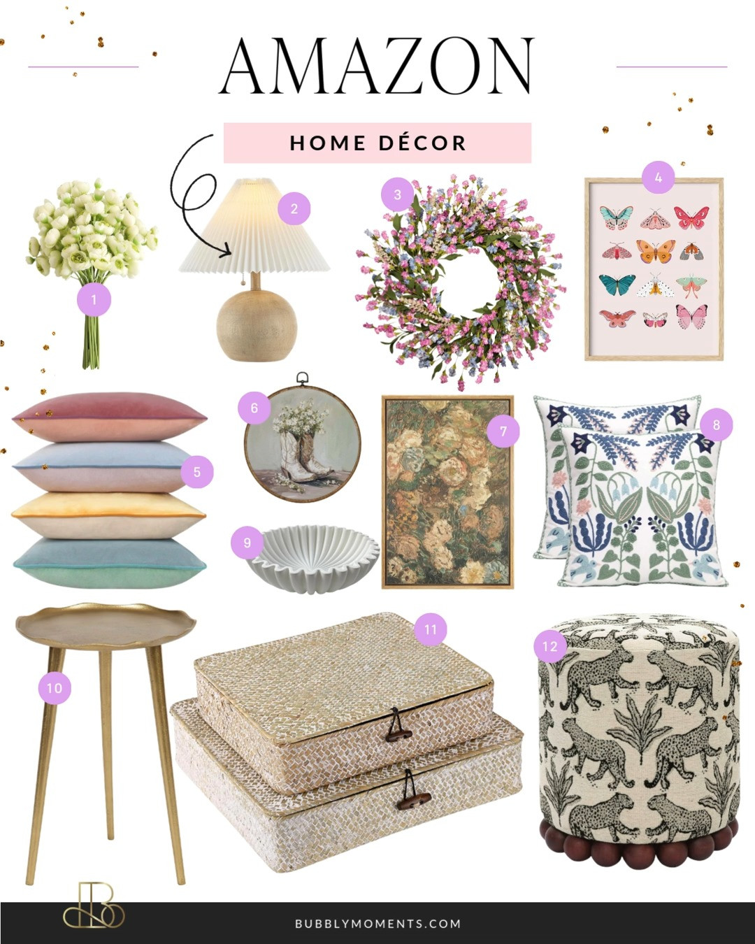 Refreshing your space doesn’t have to mean a full makeover 🤍 Sometimes the right decorative accents, layered textures, and statement details are all you need to completely transform a room. This curated edit brings together timeless pieces that feel elevated, inviting, and effortlessly styled.

Perfect for living rooms, bedrooms, entryways, or cozy corners that need a little personality. These are the kinds of home finds that instantly make your space feel warm, styled, and thoughtfully put together.

Save this for home inspiration and tap through to shop the full edit ✨

#LTKfinds #LTKhome #LTKstyle #AmazonFinds #AmazonHome #HomeDecor #HomeInspo #InteriorInspiration #AmazonHomeFinds #AffordableHome #HomeStyling #LivingRoomDecor #BedroomDecor #CozyHome #HouseGoals #DecorInspo #HomeRefresh #InteriorStyle #ModernHome #ChicHome #NeutralDecor #ColorfulHome #HomeDetails #OnlineShopping 

 #LTKmomlife #LTKSeasonal #LTKHome