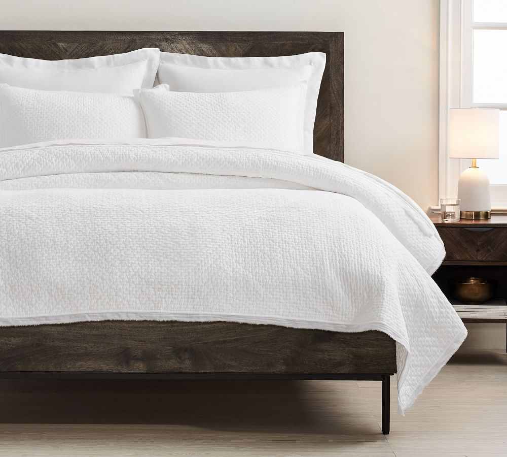 Melange Handcrafted Cotton Quilt & Shams | Pottery Barn (US)