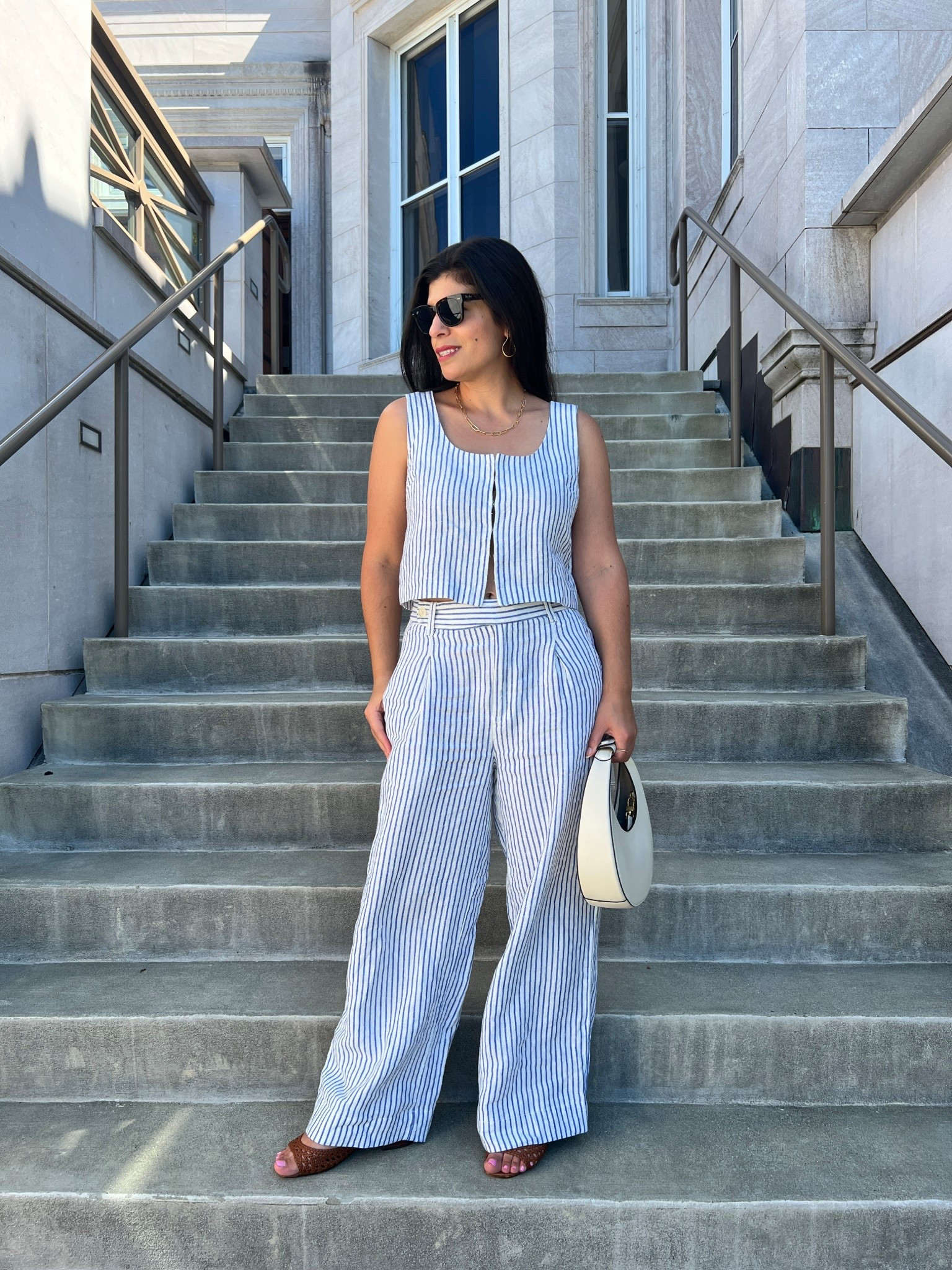 Summertime, and the linen’s easy…

I know, I used that once before, but for this adorable madewell matching set, how could I not?

Took me forever to wear it because the pants needed to be hemmed, and you know how that goes. 


#LTKxMadewell
