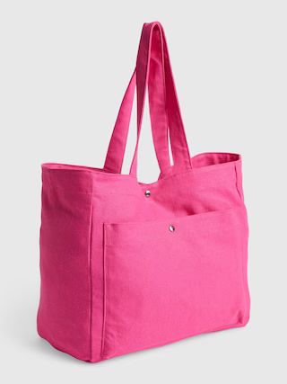 Linen-Cotton Tote Bag | Gap (US)