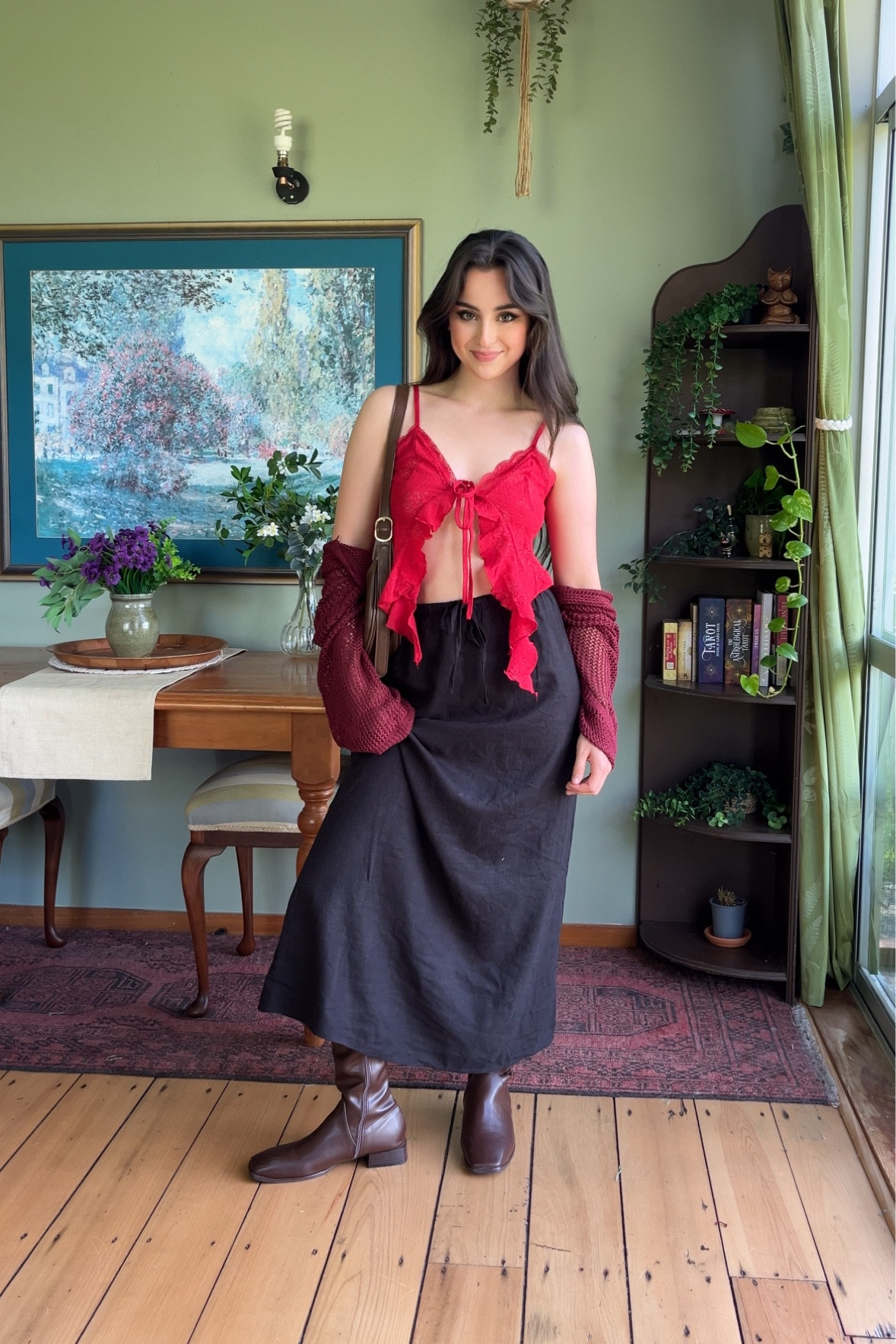 Skirt was thrifted have tagged a similar skirt ❤️🐈‍⬛ #outfitinspo #outfit #fallfit

#LTKFindsUnder100 #LTKStyleTip #LTKSeasonal