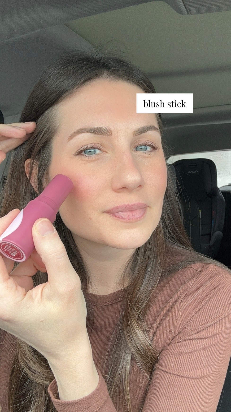 Blush stick in the color “Jam”
#blush #benefitmakeup #mommakeup

#LTKmorningroutine #LTKgrwm #LTKmomlife