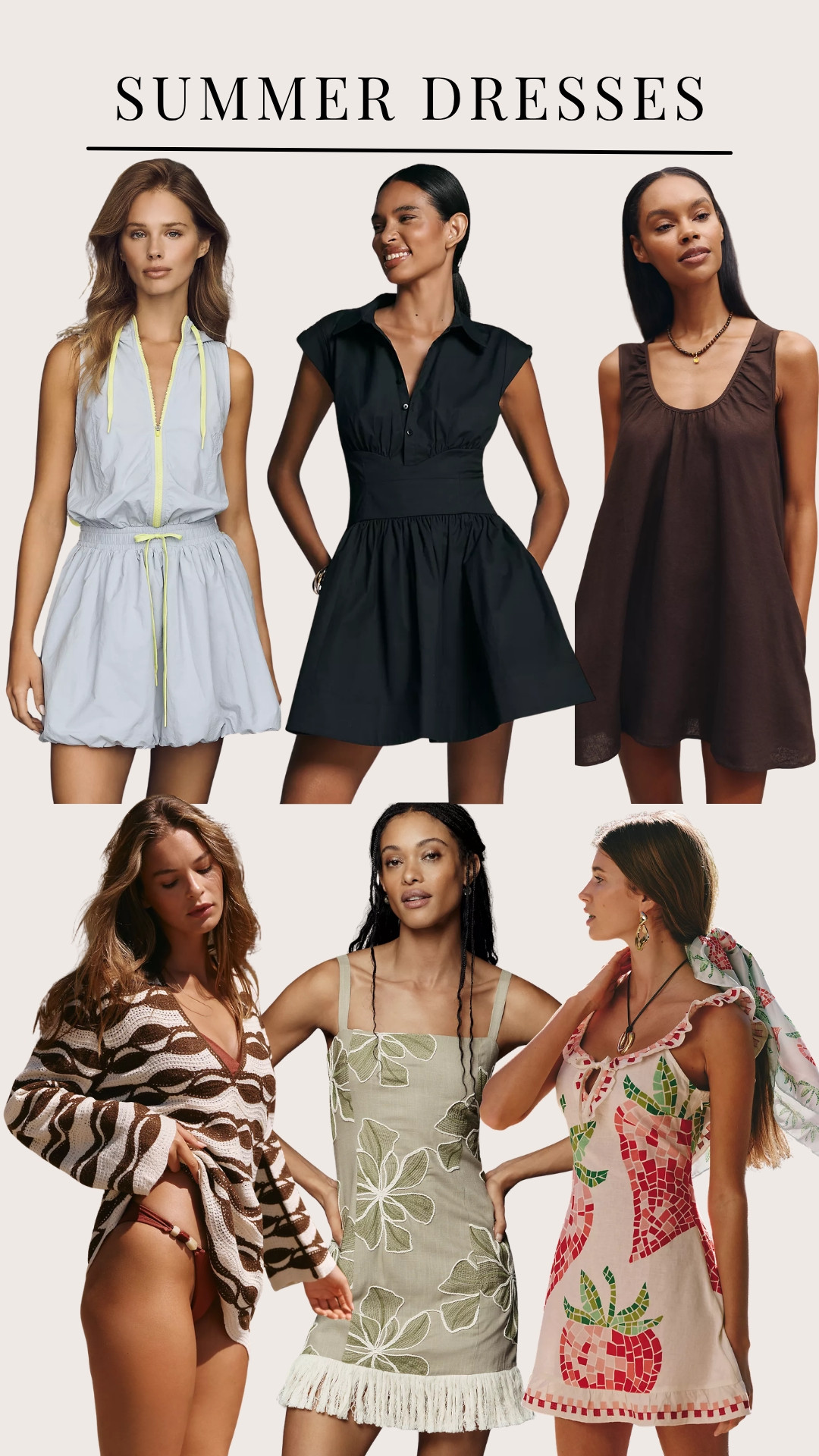 Summer dresses from Anthropologie that I'm loving! 

 #LTKgrwm #LTKootd #LTKSeasonal