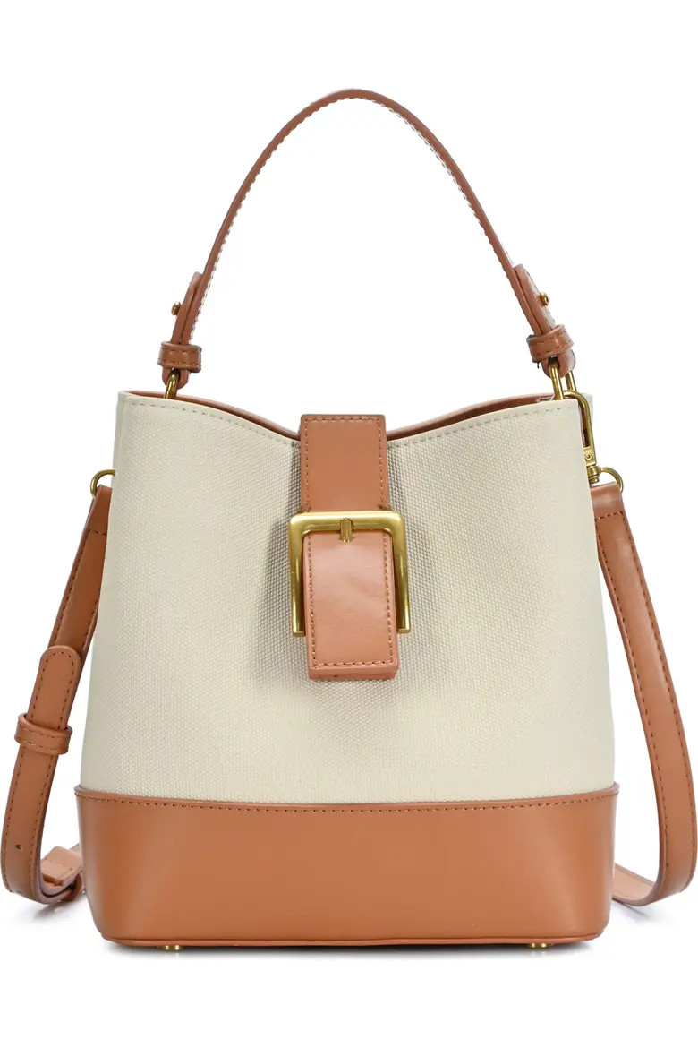 Canvas Buckle Bucket Bag (Women) | Nordstromrack | Nordstrom Rack