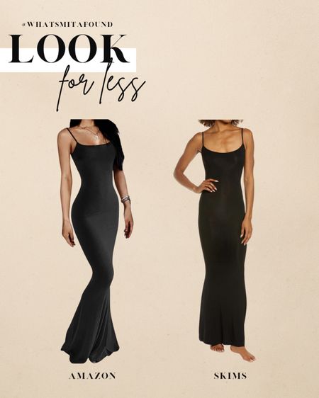 Get the SKIMS look for less at Amazon! This SKIMS dress lookalike is a fraction of the price! SKIMS dress, maxi dress, bodycon dress, stretchy dress, comfortable dress, lightweight dress, flattering dress, square neck dress, strapless maxi dress, body con maxi dress, stretchy maxi dress, flattering maxi dress, black maxi dress

#LTKsalealert #LTKfindsunder50 #LTKfindsunder100