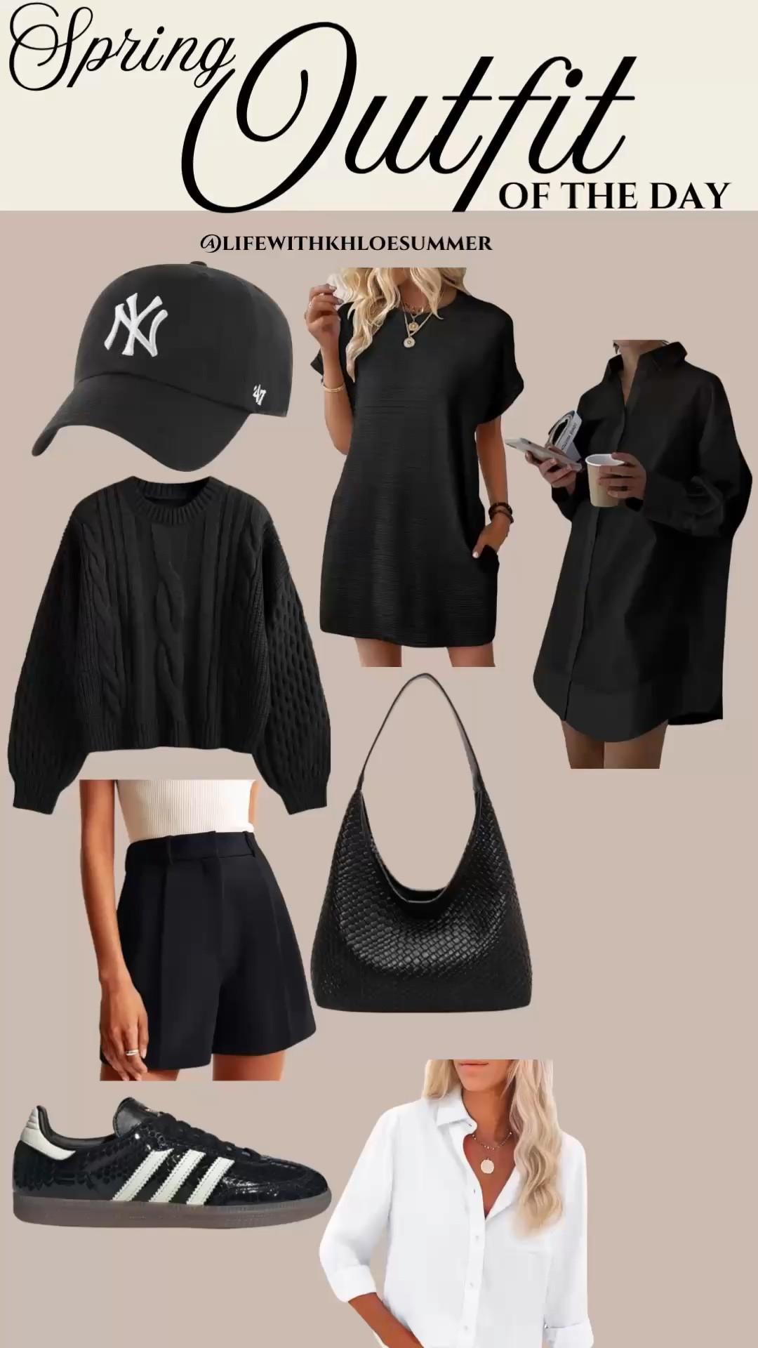 Spring outfit! Sambas and shorts with different sweaters and Buttoned up shirts to match 

#LTKSpringSale #LTKdayinmylife #LTKootd