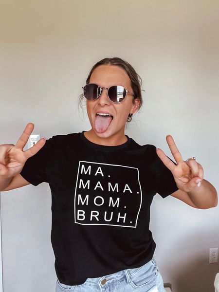 The shirt says it all 😁✌🏼🤪
.
.
🕶️ -> no longer available but I found similar from the same company  

#LTKSeasonal #LTKfamily #LTKFind