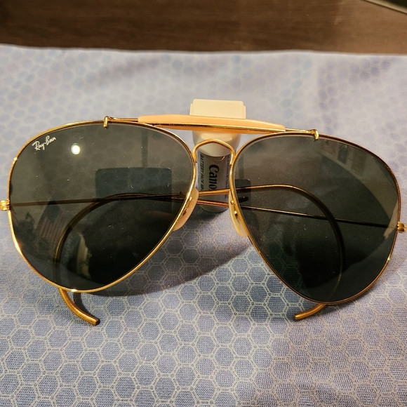 VINTAGE 80's BAUSCH & LOMB RAY-BAN 62□14MM G15 OUTDOORSMAN II AVIATOR SUNGLASSES | Poshmark