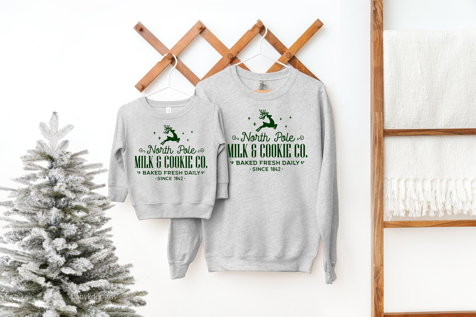 Matching Mama and Mini Christmas Sweatshirt, Toddler Christmas Sweatshirt, Kids Christmas Sweatsh... | Etsy (US)