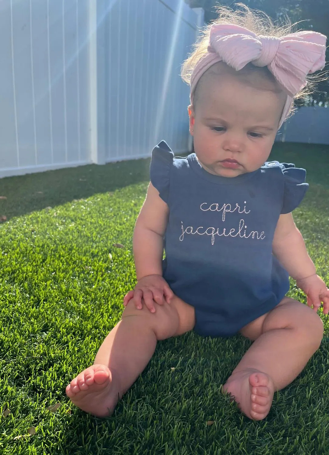 Monogrammed Bubble, Girls Bubble, Sunsuit, Monogram Summer Outfit, Sk Creations, Pima Cotton, Per... | Etsy (Global)