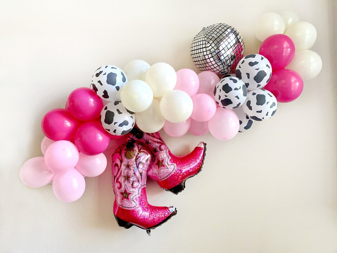 Cowgirl Up Balloon Arch Kit | Western Cowgirl theme balloon garland | girl's 1st Western themed b... | Etsy (US)