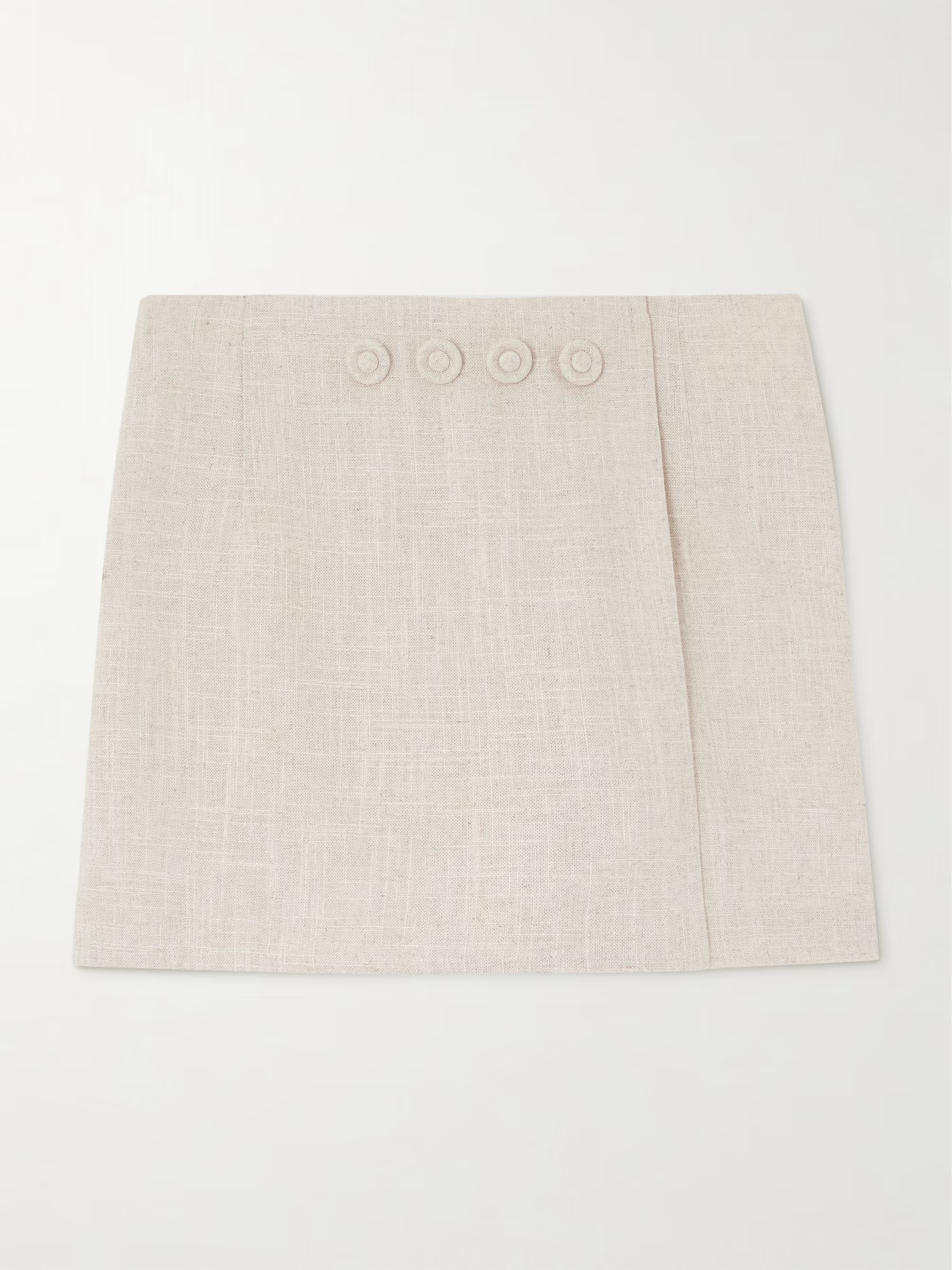 Jean embellished woven mini skort | NET-A-PORTER (US)