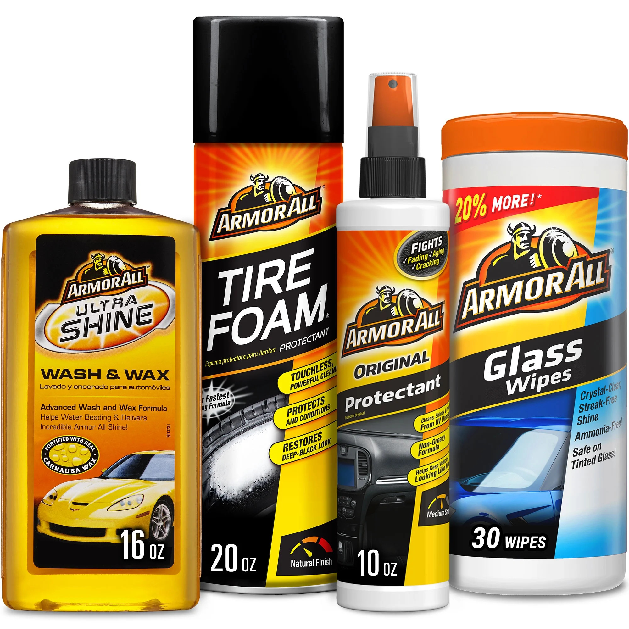 Armor All Complete Car Care Kit (4 Pieces), Car Cleaning - Walmart.com | Walmart (US)