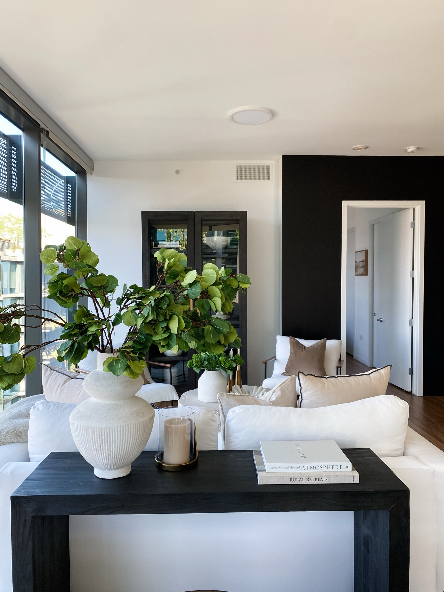 Fresh organic modern home styling🌿

Vase, faux greenery, spring decor, modern console table, glass cabinet, sofa sleeper, velvet pillows, hurricane, coffee table books

#LTKHome #LTKStyleTip #LTKFindsUnder50