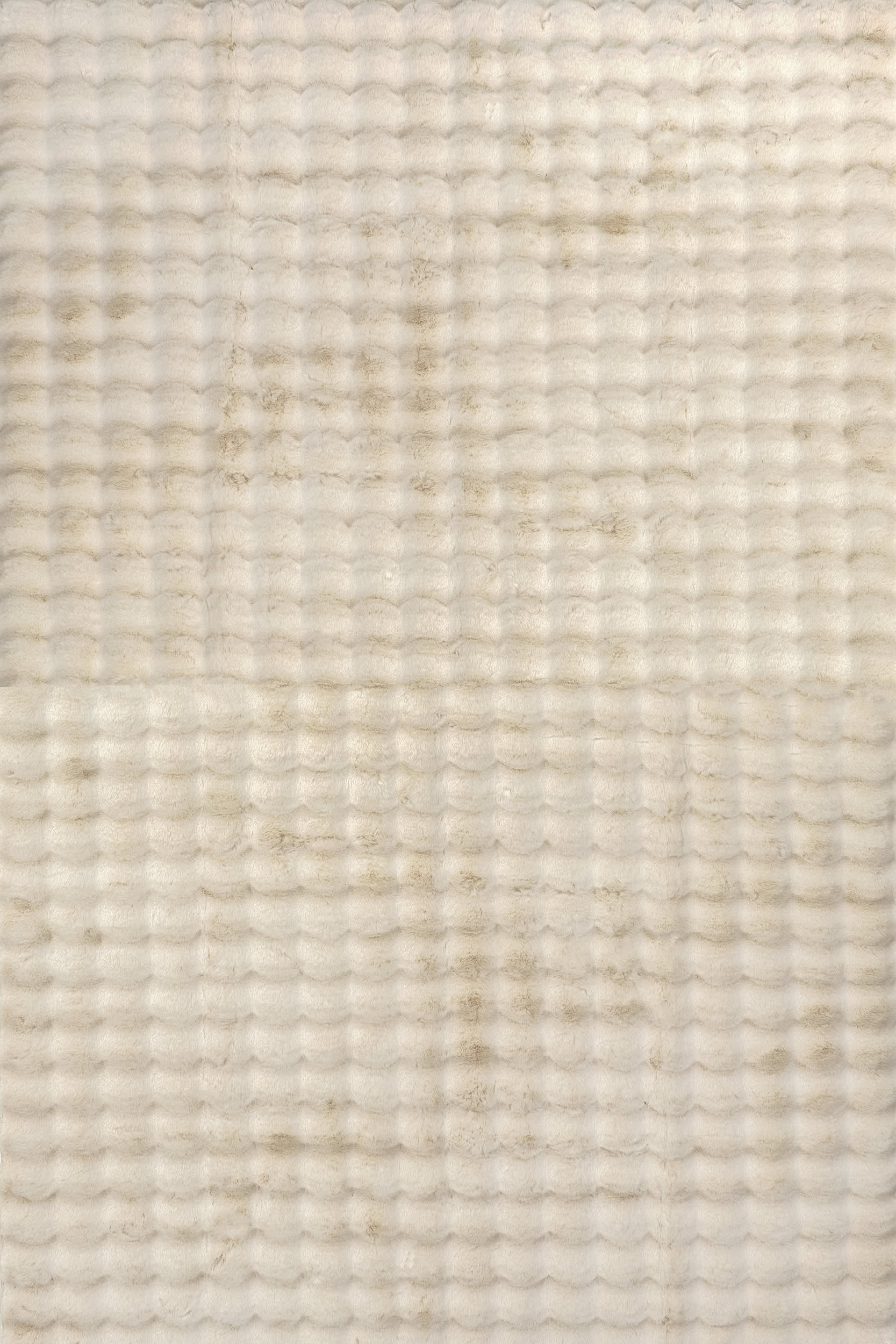 Ivana Checkered Plush Cloud Washable Rug | Rugs USA