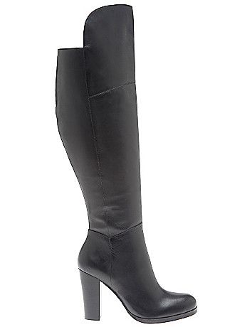 Luciana leather over the knee boot | Lane Bryant (US)