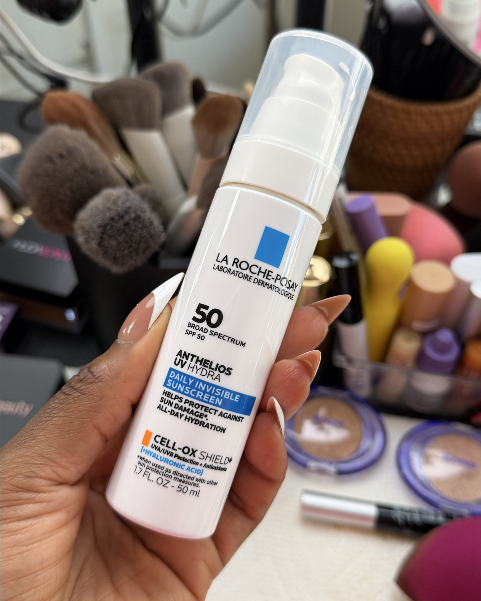 Easy four step skin care routine.