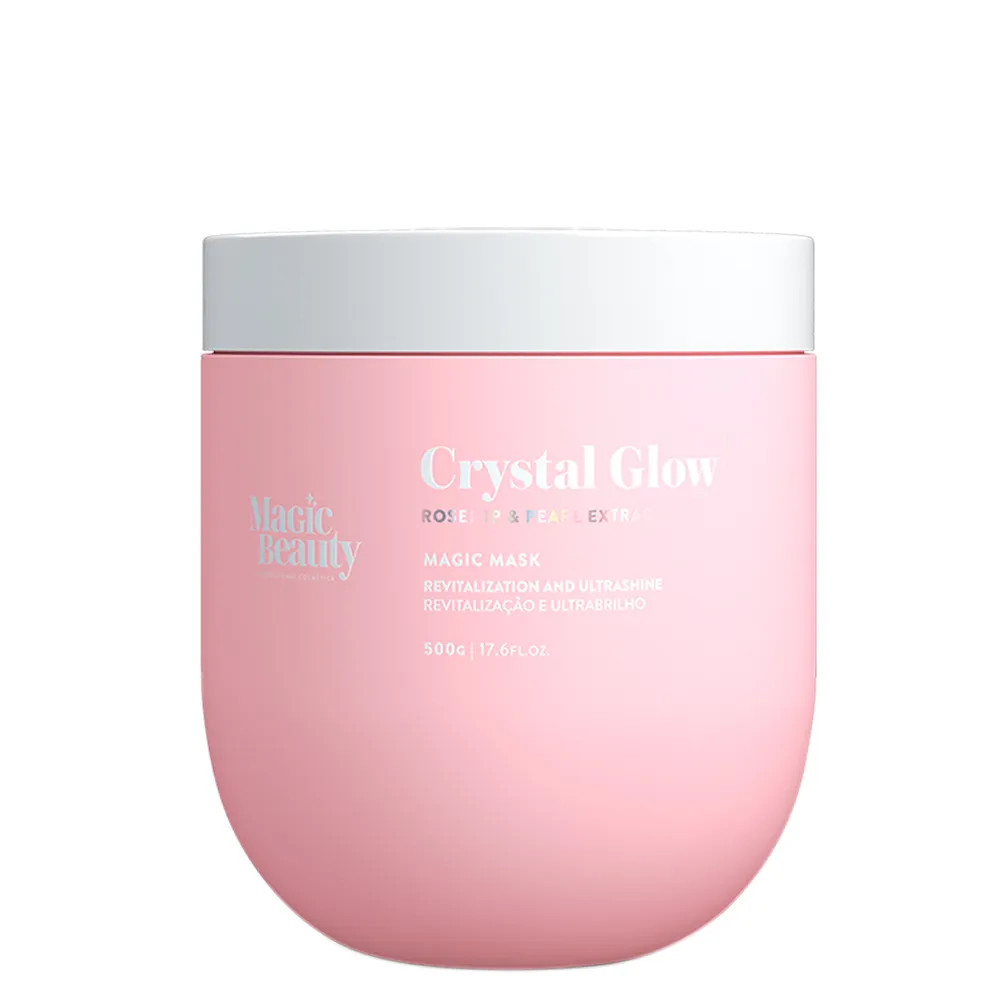 Máscara de Revitalização Magic Beauty Crystal Glow 500 g | Amobeleza (BR)