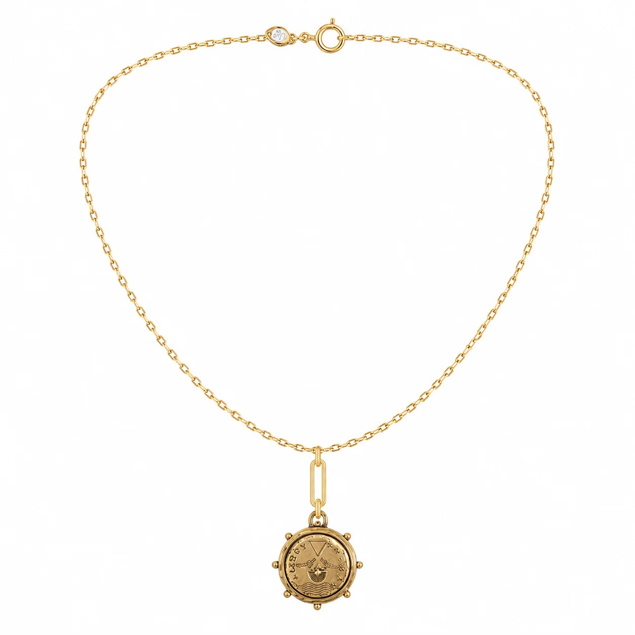 Lisboa Charm Necklace | Gold Charm Necklace | Mignonne Gavigan | Mignonne Gavigan
