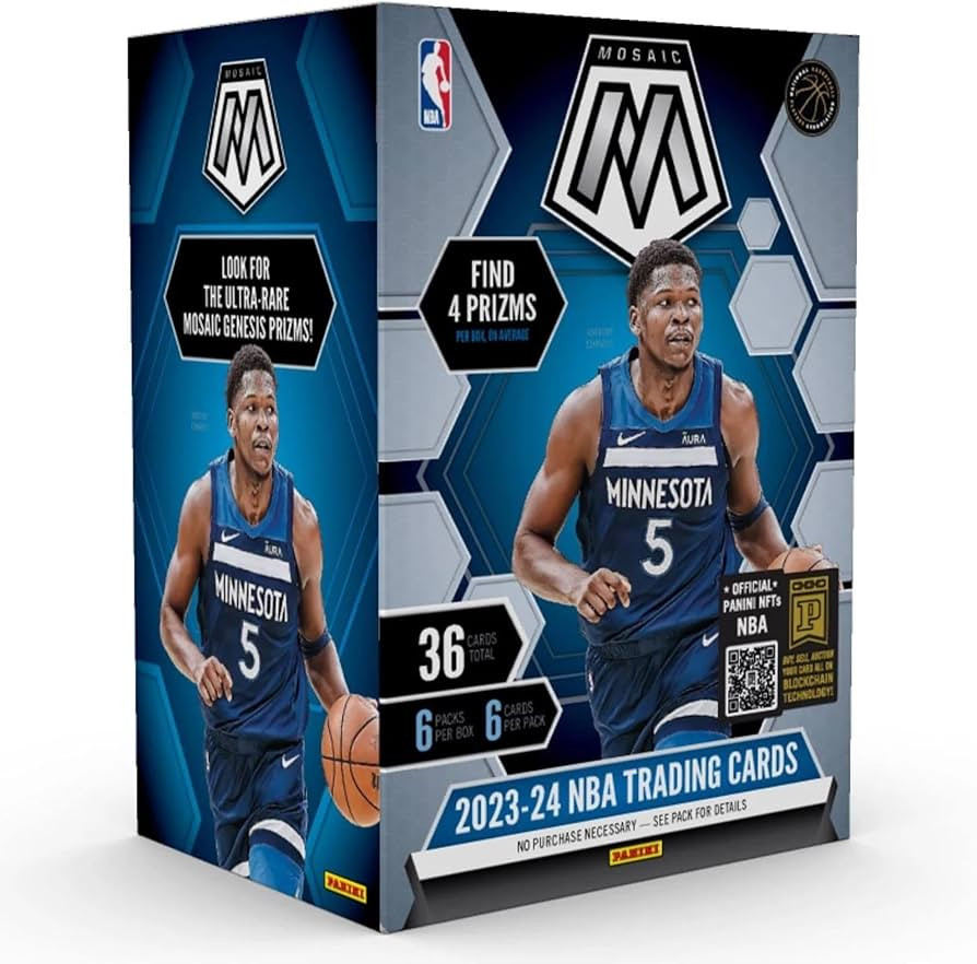 2023-24 Panini Mosaic Basketball NBA Blaster Box | Amazon (US)