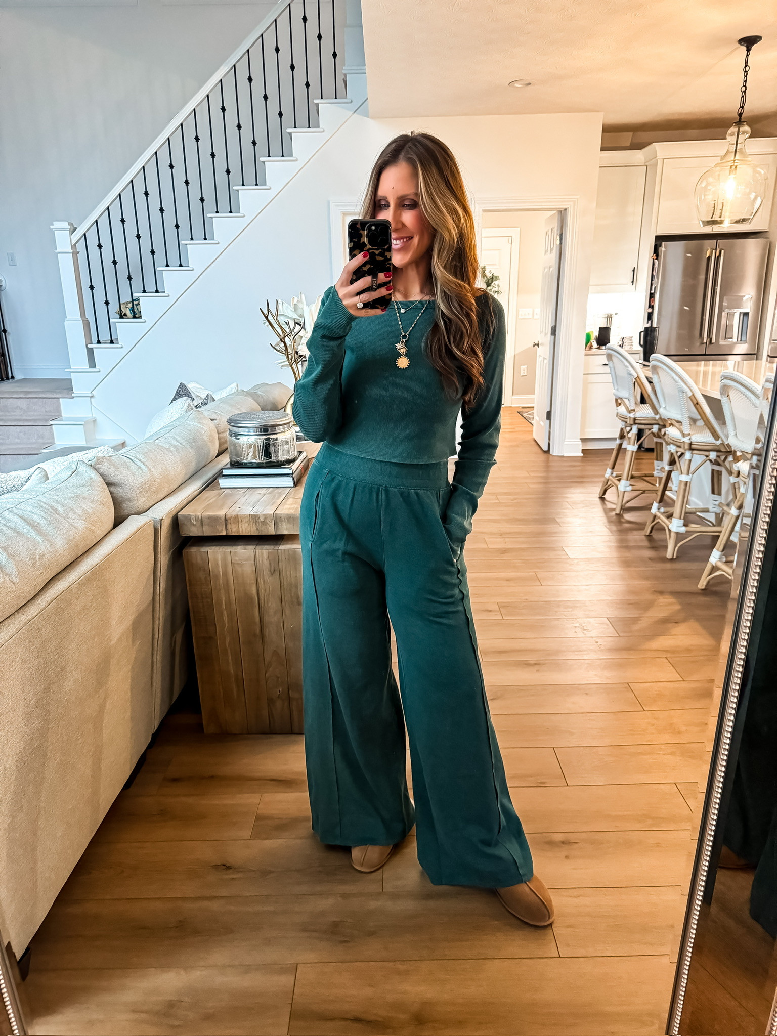 Matching set, wide leg, loungewear, slippers, cozy wear, themominstylee
 

#LTKTravel #LTKSeasonal #LTKTall