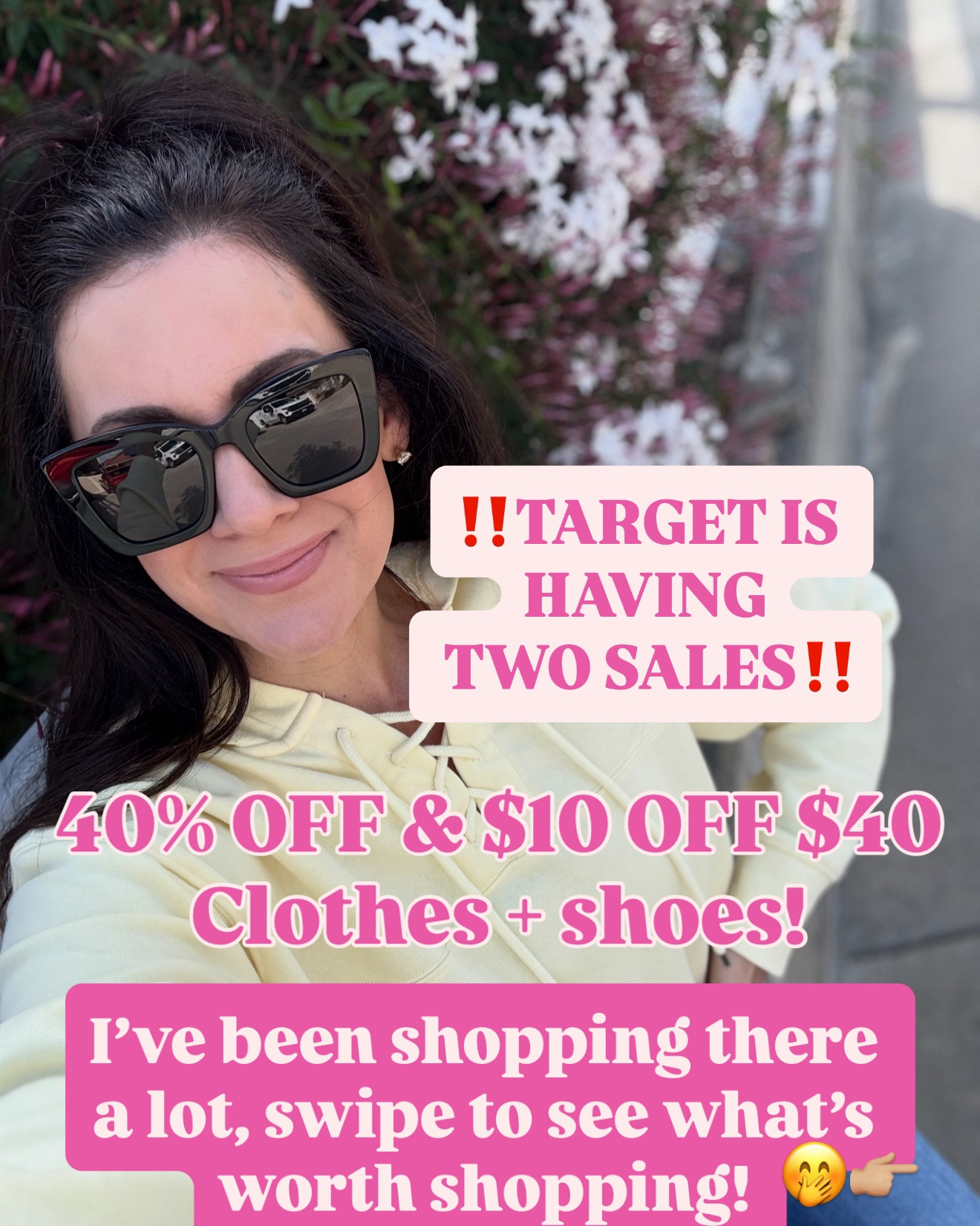 Comment DETAILS to shop my Target favorites ON SALE! There’s 40% off happening plus you can clip the $10 off $40 coupon with target circle👏🏻👏🏻
.
.
Let me know if you have sizing questions!
.
.
Target sale #targetstyle 

#LTKmomlife #LTKSaleAlert #LTKSeasonal