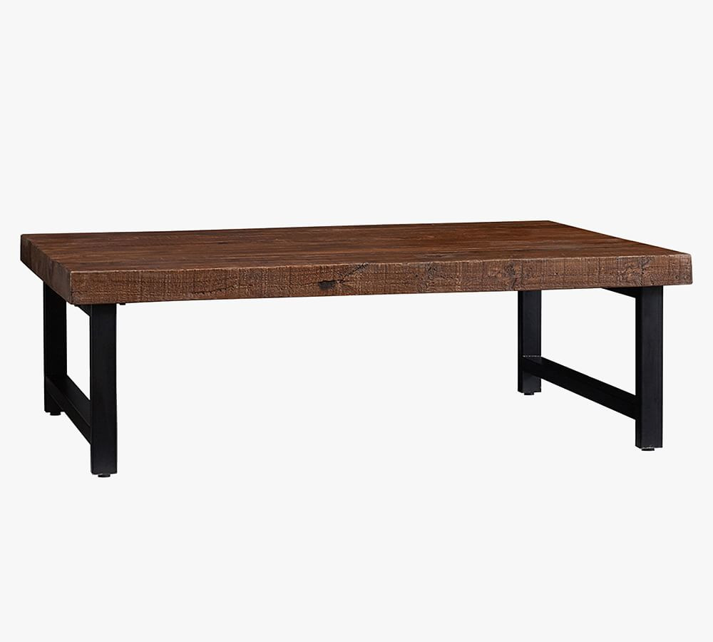 Griffin Rectangular Reclaimed Wood Coffee Table (48"-60") | Pottery Barn (US)