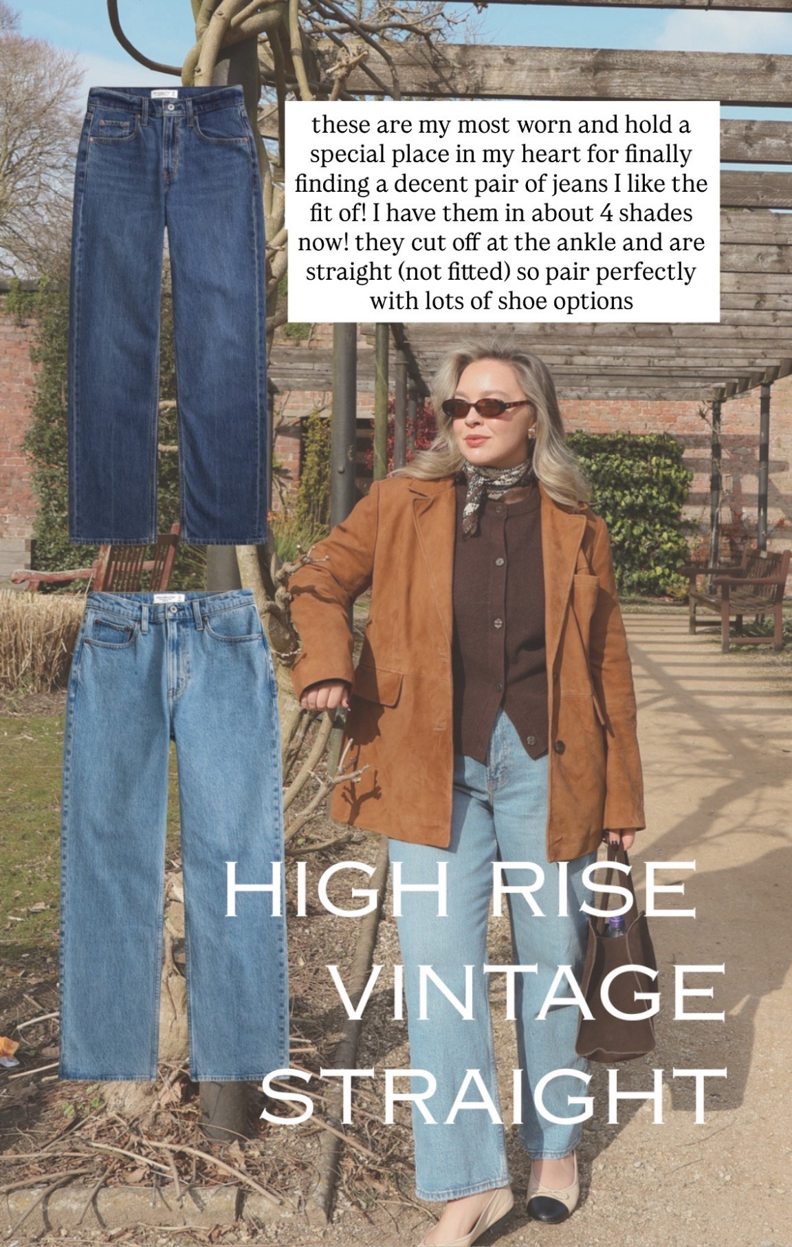 AFXLTK for an additional 15% off! I’m a uk14 and 5ft 2 and a half and I wear a 31 short leg (unless I want longer for with heels) 

#LTKmidsize #LTKjeans