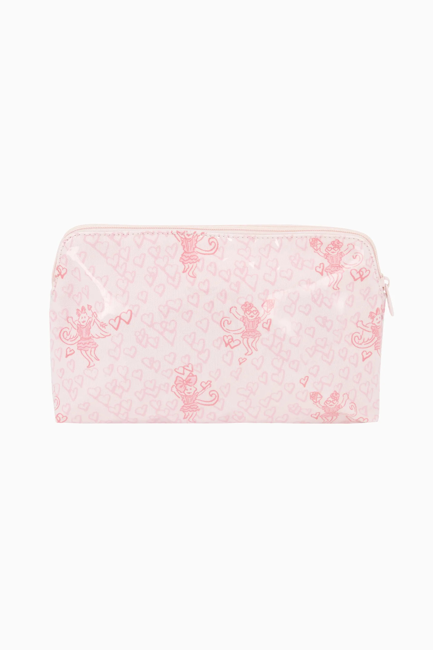 LoveShackFancy x Roller Rabbit Cupid's Kiss Large Makeup Bag | LoveShackFancy
