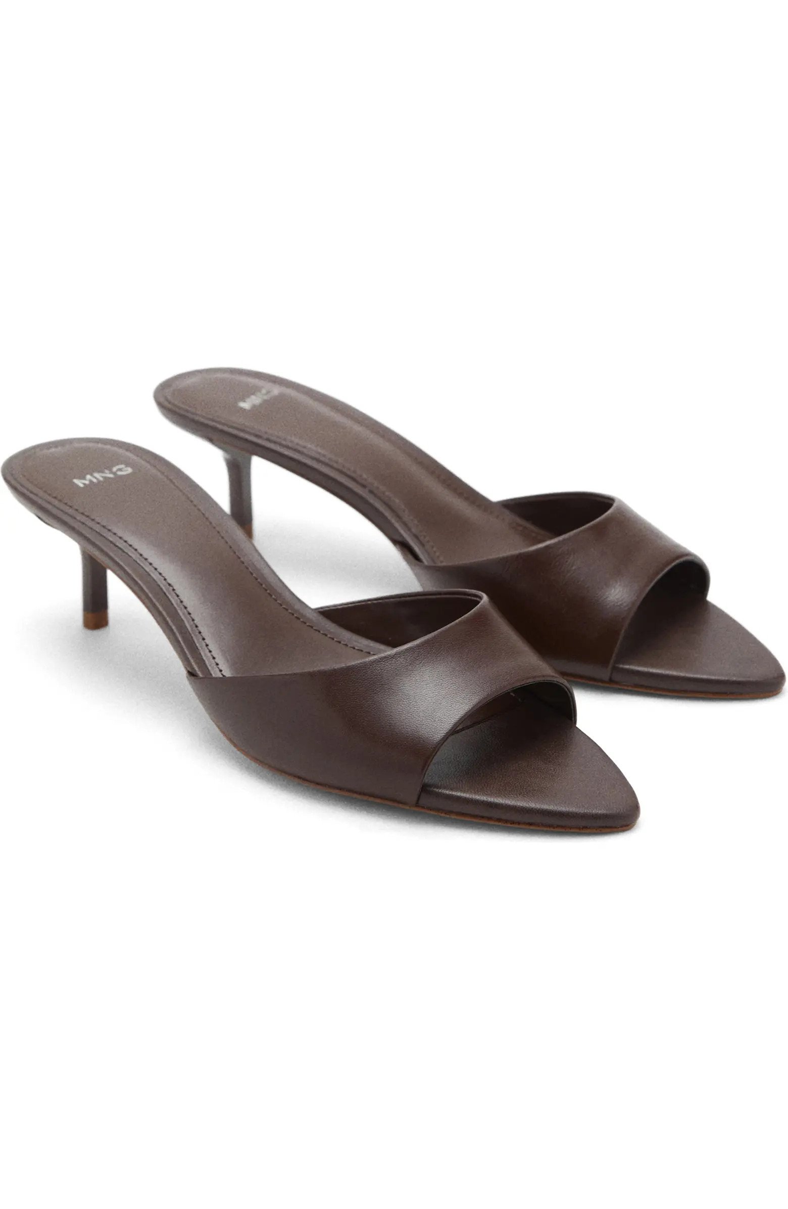 MANGO Kitten Heel Sandal (Women) | Nordstrom | Nordstrom