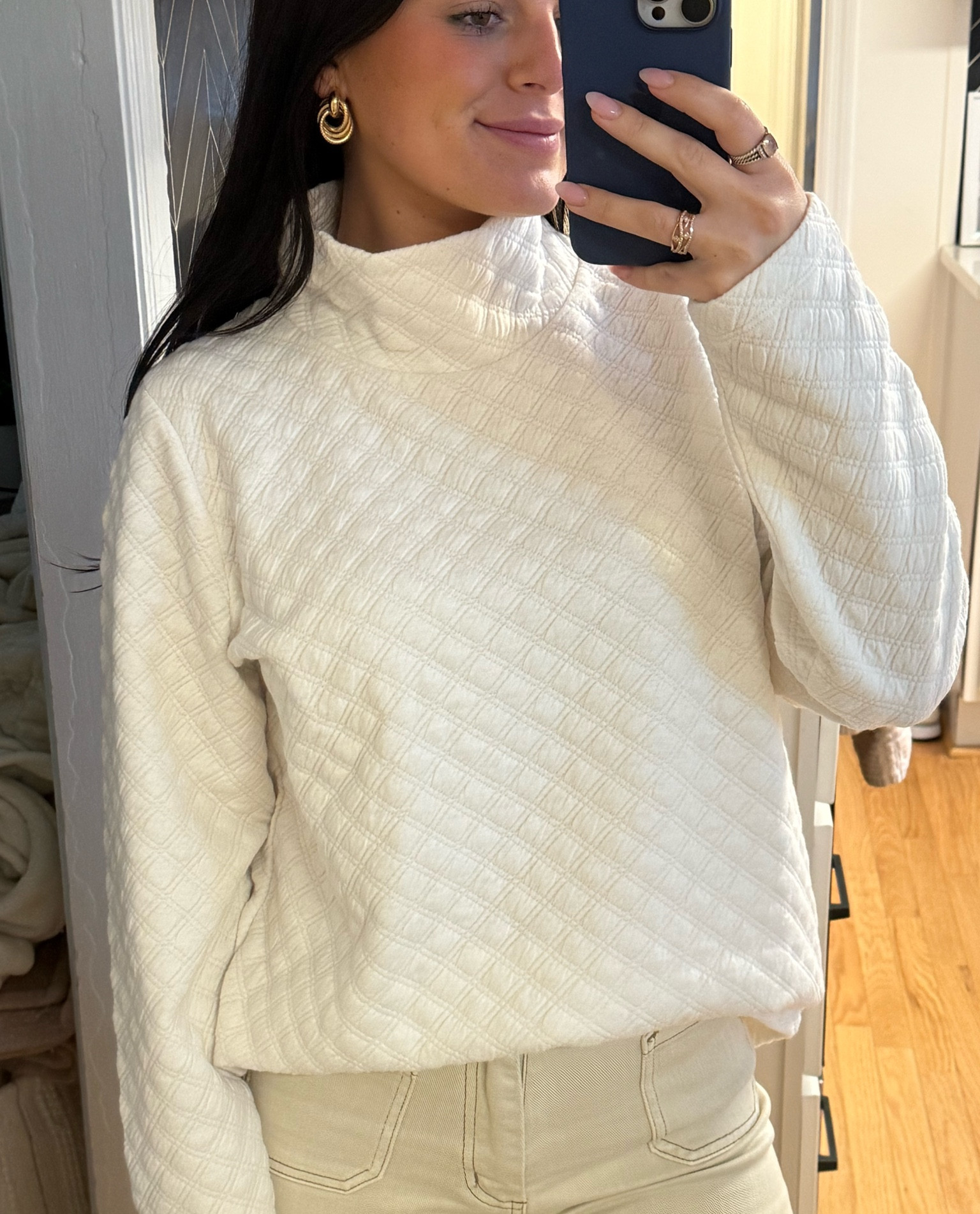 J. Crew Factory Find - Quilt long sleeve shirt 

#LTKFindsUnder100 #LTKSeasonal #LTKWorkwear