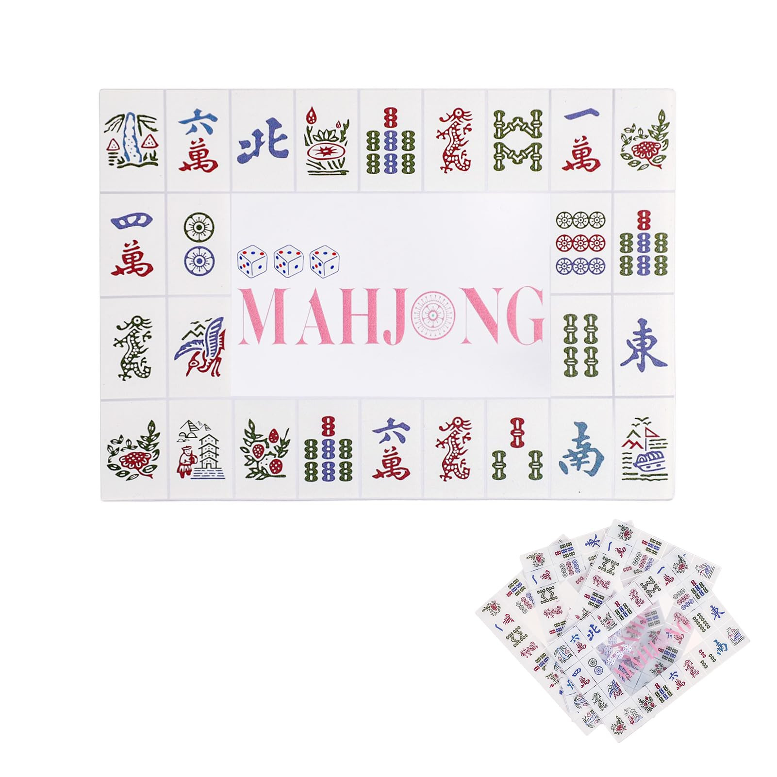 Mahjong Tile Mixers (Shufflers), Mahjong Accessories for Mahjong Lovers, Set of 4 | Amazon (US)