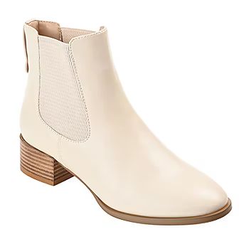 new!Journee Collection Womens Chayse Stacked Heel Booties | JCPenney