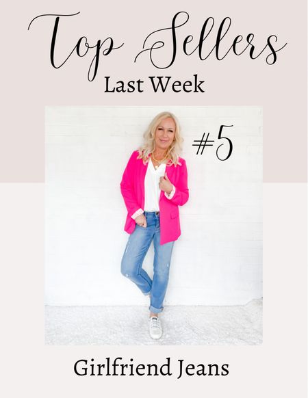 Last weeks #5 best seller: Girlfriend Jeans!

#LTKunder100 #LTKSeasonal #LTKFind