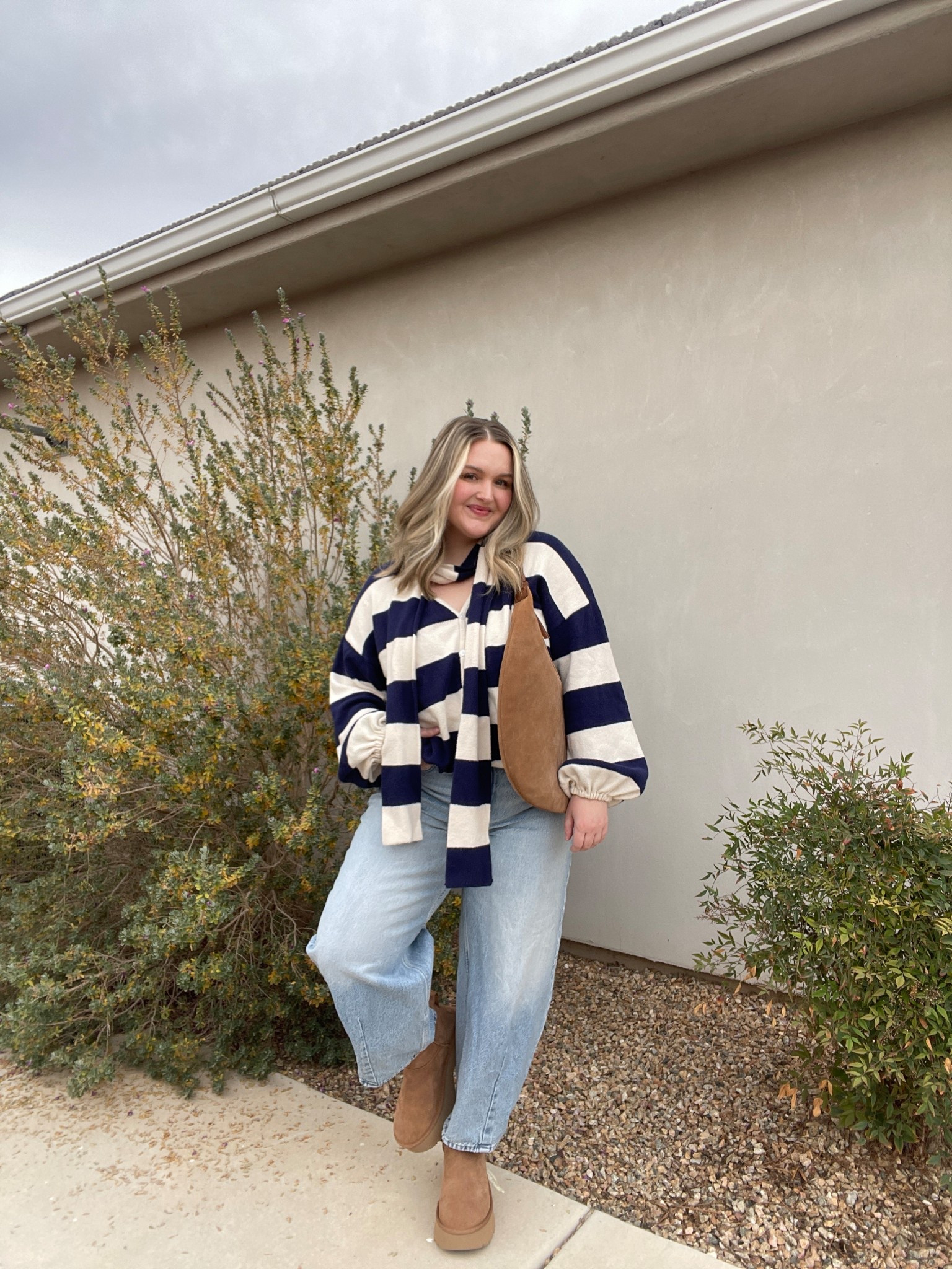 Not sure if this is a trend, but I love the matching scarf with the cardigan. I rented this one from Nuuly, linking others that are similar. 

#LTKOver40 #LTKFindsUnder100 #LTKFindsUnder50