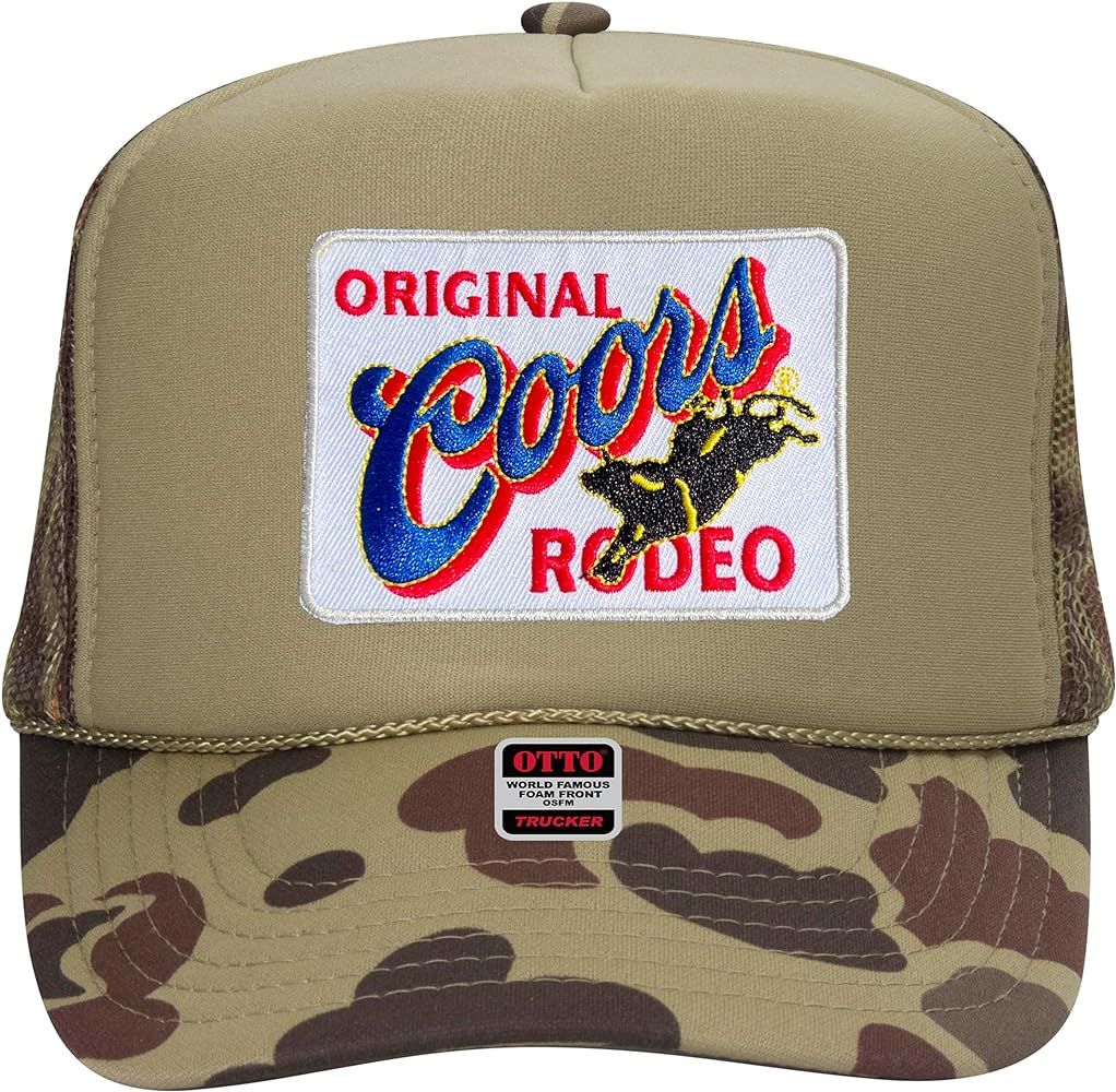 The Original Rodeo Patch Trucker Hat - Premium Snapback for Men and Women - Cowboy Western Beer C... | Amazon (US)