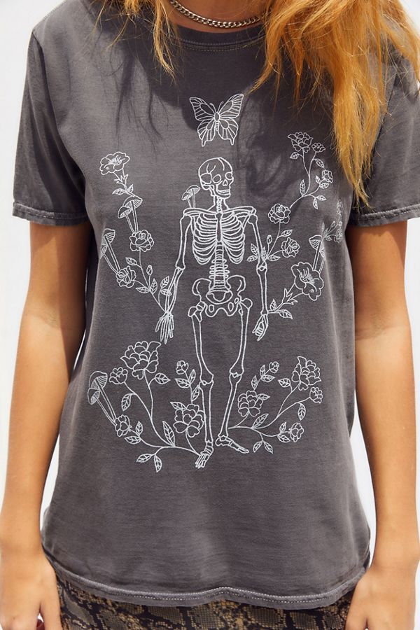 Project Social T Skeleton Garden Tee | Urban Outfitters (US and RoW)