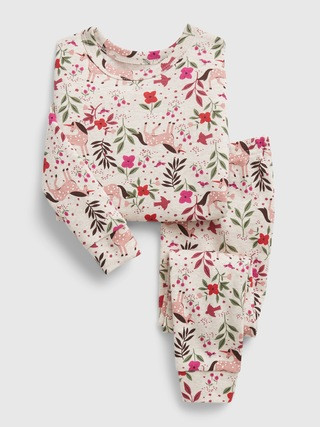 babyGap 100% Organic Cotton Unicorn Print PJ Set | Gap (US)