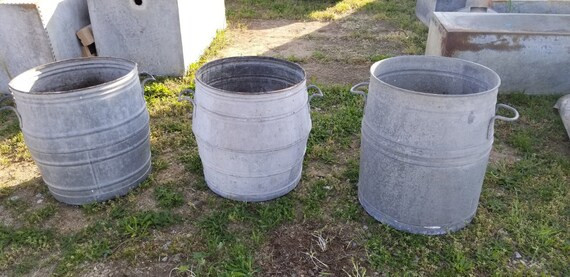 English Dolly Drum, Industrial Rustic Bucket, Vintage Dolly Tubs | Etsy (US)