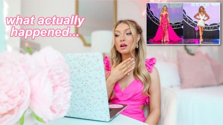 Dress, MacBook case, & peonies shown in my "reacting to my pageant competition videos” vlog!

#LTKfindsunder50 #LTKfindsunder100