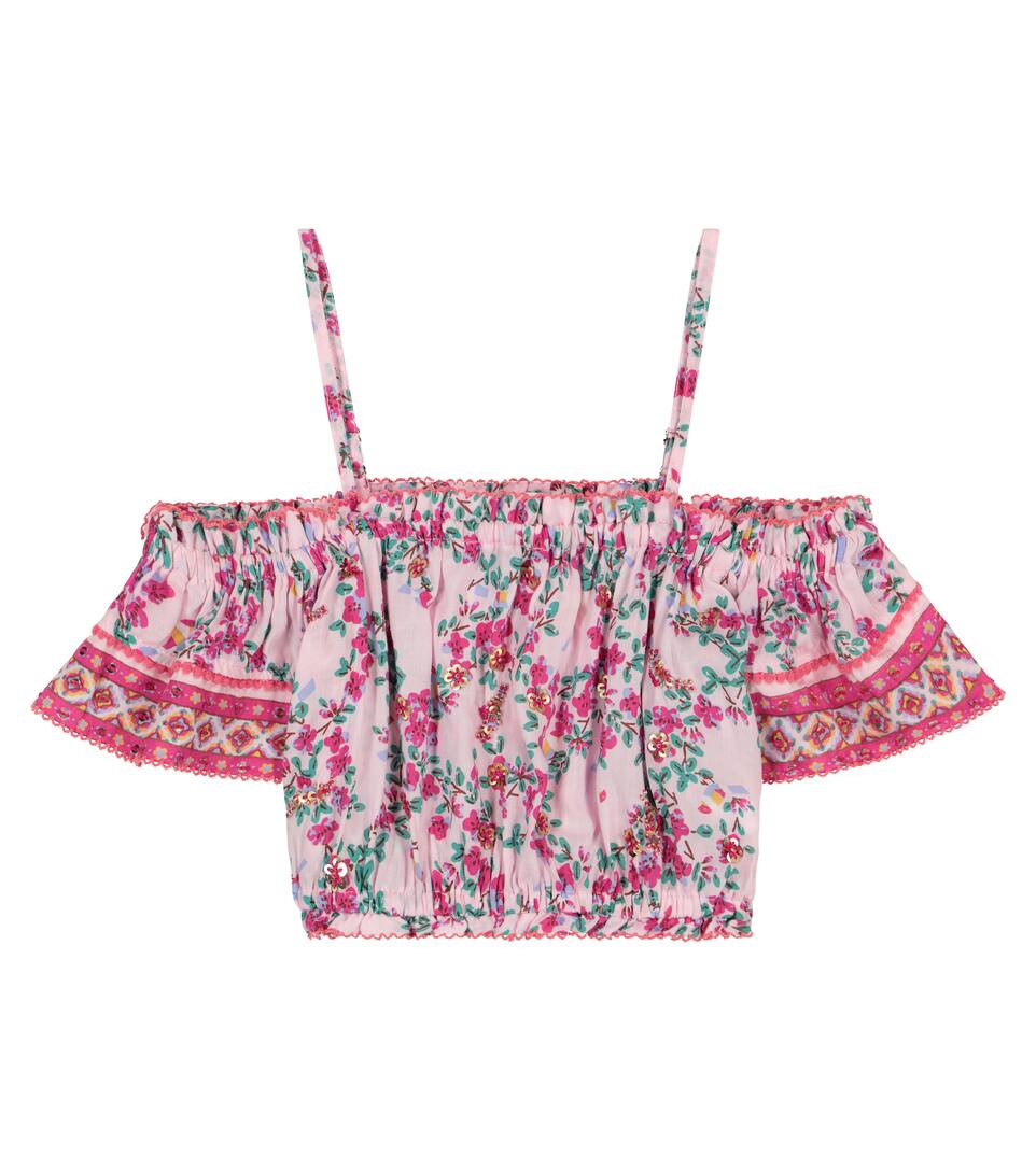 Donna floral off-shoulder top | Mytheresa (INTL)