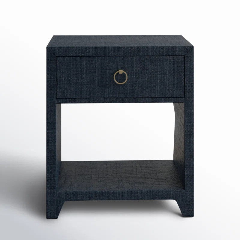 Cleo Raffia 1 - Drawer Nightstand | Wayfair North America