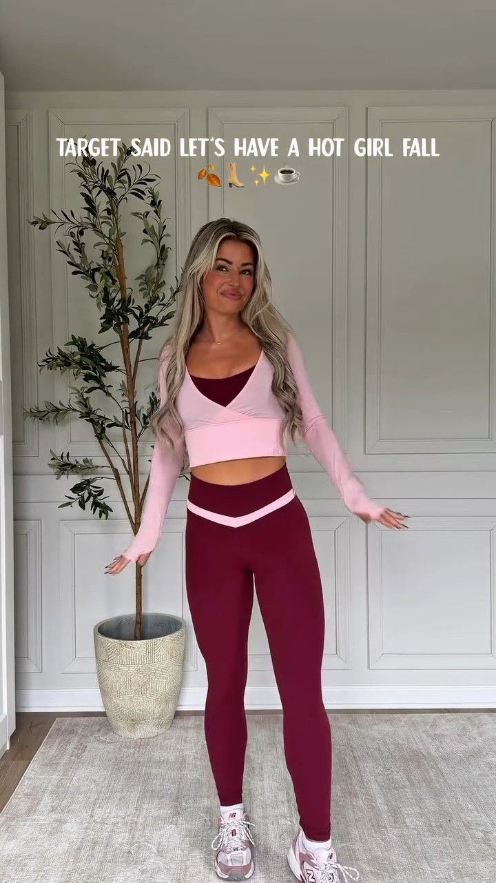 Target activewear is SO good right now 😍 comfy, flattering + these colors?! I’ll take one of everything.

Target activewear, Target workout clothes, Target haul, women’s activewear, affordable activewear, workout sets, matching workout sets, Target leggings, athletic wear, mom style, athleisure outfits, gym outfit inspo, fall activewear, New Balance sneakers, comfy mom outfits

#targetfinds #targetstyle #activewear #athleisure #momstyle