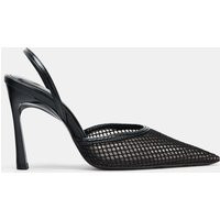 Zara - Mesh Heels - Women - Black - Women | Zara US