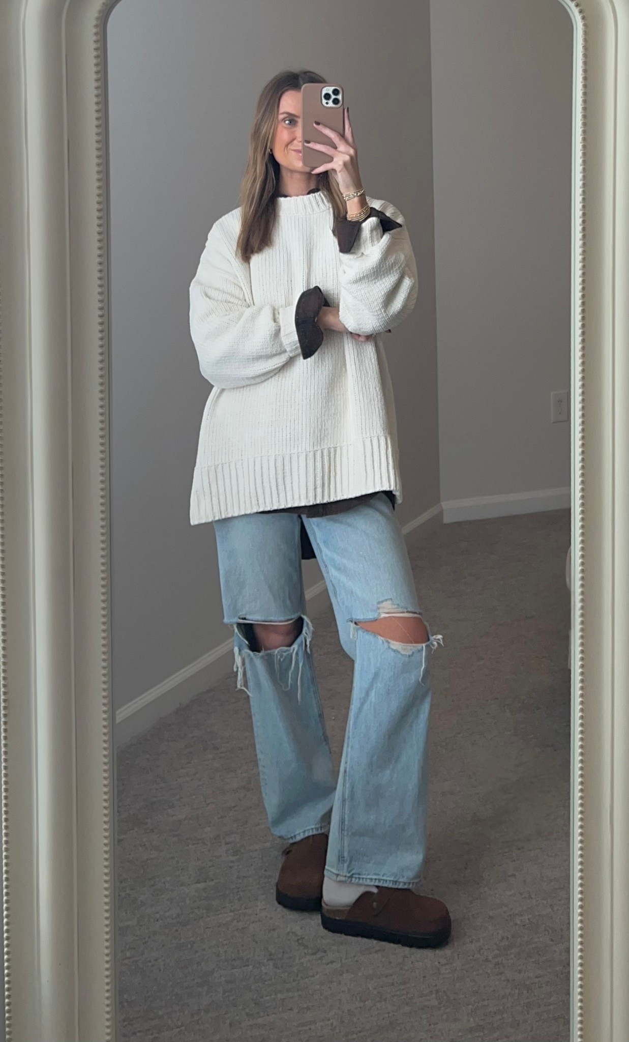 Love this sweater/flannel combo from Aerie! 

#LTKStyleTip #LTKFindsUnder100