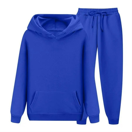 Set Matching Sweat Sets for Women Womens Sweat Suits 2 Piece Set Sweat Outfits L | Walmart (US)