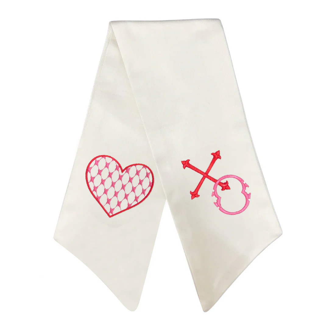 XO Valentine Wreath Sash | Fig and Dove