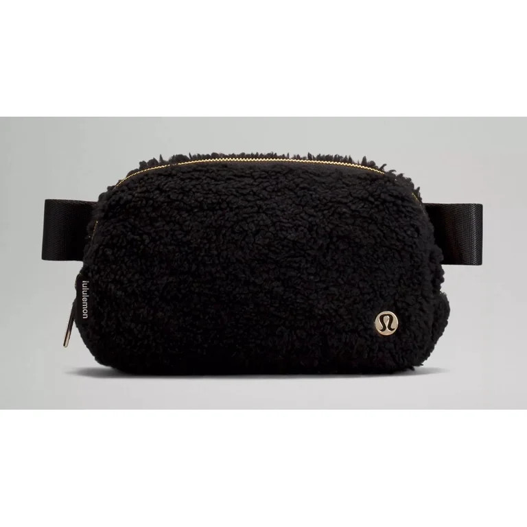 Lululemon Athletica Everywhere Fleece Belt Bag ~ Black (7.5" x 2" x 5"), 1L | Walmart (US)