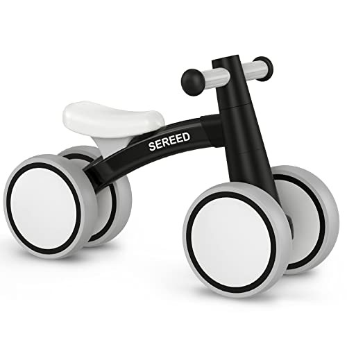 SEREED Baby Balance Bike for 1 Year Old Boys Girls 12-24 Month Toddler Balance Bike, 4 Wheels Tod... | Amazon (US)